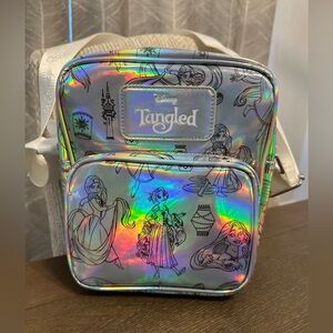 NWT‎ BuckleDown X Disney Crossbody Bag Tangled Rapunzel Iridescent